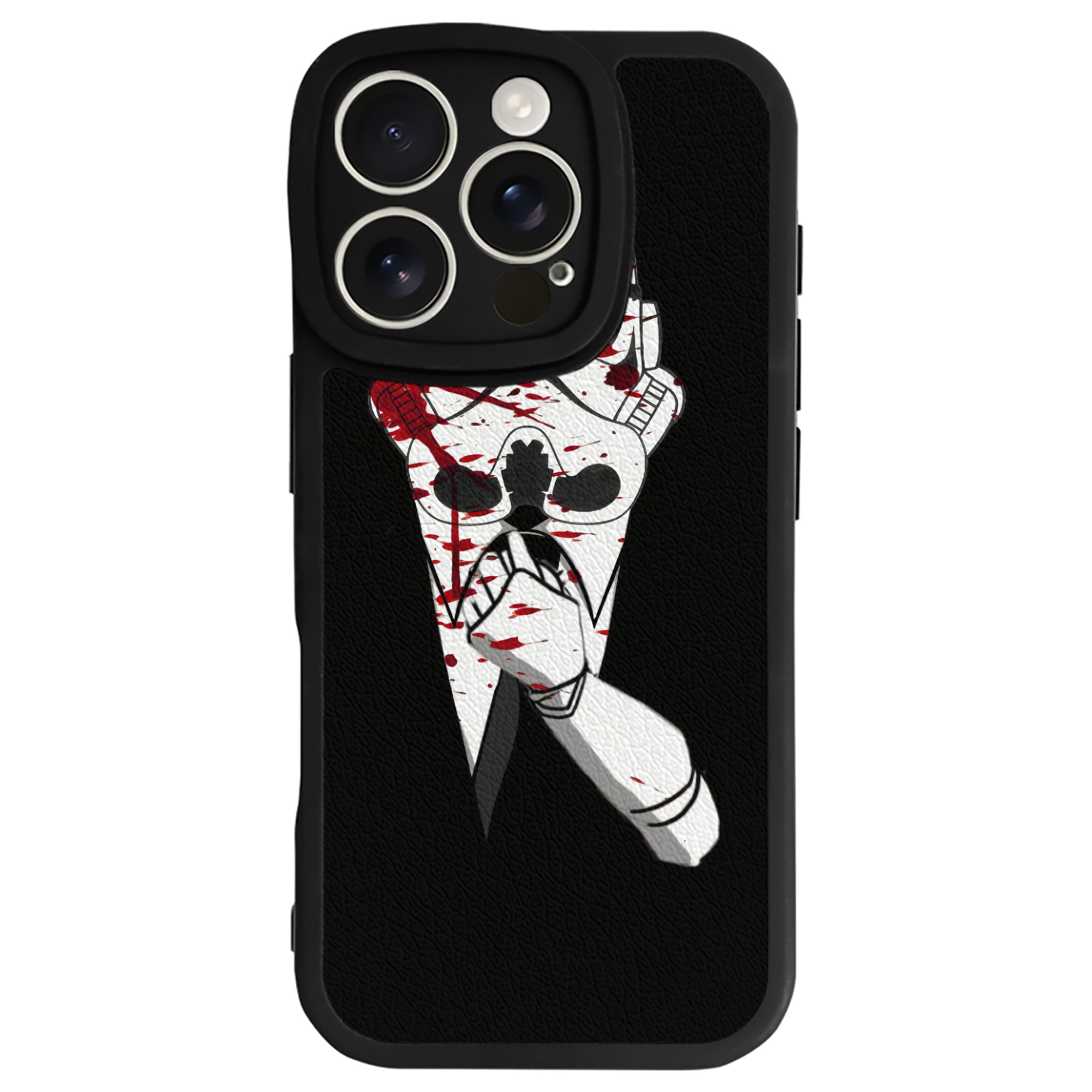 （画像用） スター・ウォーズ Star Wars 【iPhone 16シリーズ対応】シリコンスマホケース（レザー調） 材質：シリコン